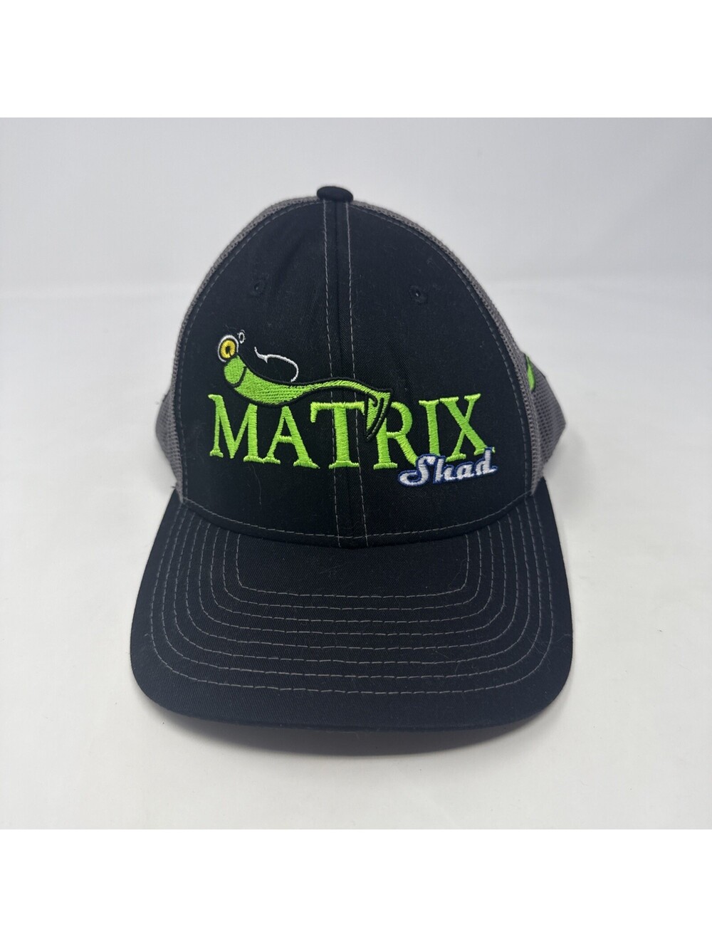 Matrix Shad Snapback Trucker Hat Snapback Adjustable Gray/Black